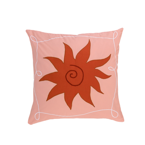 CUSHION - HELIOS RED